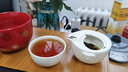 華光國(guó)瓷 便攜旅行茶具套裝 幸?？炜捅粔囟瓚敉饴糜伟Ψ蚺莶鑹?華玉瓷3頭幸福 曬單實(shí)拍圖