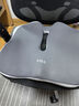 尼拉腰靠辦公室靠背墊按摩靠墊工位久坐神器椅子背部支撐腰墊護腰腰枕 【豪華套裝】腰靠+坐墊（雙灰） 曬單實(shí)拍圖