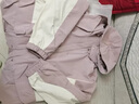 森馬（Semir）陳都靈|防護(hù)外套女中長(zhǎng)款寬松撞色秋裝戶外通勤夾克101524109001 曬單實(shí)拍圖