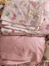 卡絲迪爾高端輕奢高級感純棉床上四件套100%全棉學(xué)生宿舍三件套床笠款床品 M荷枝桃桃 【精梳全棉 更親膚】 1.8m 床笠款 四件套 曬單實(shí)拍圖