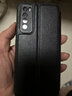 鍇美 適用華為nova7手機殼 nova7pro手機殼視窗翻蓋式保護套nova7se防摔商務全包外殼男女新款 Nova7【黑色】視窗皮套+保護膜 曬單實拍圖