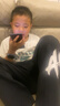 安踏兒童運動(dòng)褲子男中大童2025秋冬季新款棉質(zhì)親膚加絨加厚籃球衛褲 黑色 【潮流酷蓋】 150 cm 曬單實(shí)拍圖