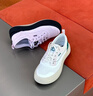 斐樂(lè)（FILA）官方女鞋JELLYFISH摩登帆布鞋2025夏季新款水母鞋休閑鞋 奶白/林蔭綠-GS 37.5 曬單實(shí)拍圖
