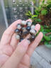 蔓笙煙灰漸變菩提根手串男女文玩繞指柔男女佛珠手鏈盤(pán)玩手把件 菩提手串 曬單實(shí)拍圖