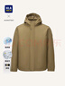 HLA海瀾之家棉服男25輕商務(wù)經(jīng)典系列連帽外套男冬季 曬單實(shí)拍圖