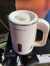 志高迷你電水壺宿舍專(zhuān)用燒水壺0.8L低功率600W不跳閘開(kāi)水壺便攜式小型電熱水壺家用旅行小功率辦公室 0.8L /600W小功率【自動(dòng)斷電雙層防燙】 曬單實(shí)拍圖