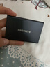 三星（SAMSUNG）T7/T7shield/T9/移動(dòng)固態(tài)硬盤(pán)type-c接口NVMe加密移動(dòng)ssd游戲機大容量外置存儲15手機外錄直連安卓 T7 太空灰|金屬機身 名片大小 1T 曬單實(shí)拍圖