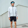 多威（Do-win） 跑步外套輕薄干爽防潑水夏季戶外防風(fēng)男士外套薄款運(yùn)動(dòng)服2712003 白色 XL 曬單實(shí)拍圖