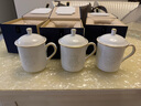 鵬博陶瓷景德鎮(zhèn)茶杯陶瓷馬克杯家用帶蓋水杯十二生肖描金玲瓏瓷杯子大容量 未 羊 380ml 1只 曬單實拍圖