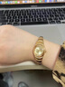 希洛歐復古手表女小巧精致高顏值女款品牌女士新款2025爆款防水女式表金 金色 25mm 曬單實(shí)拍圖