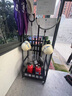 昊燁（HAO YE）安保器材八件套防暴盾牌鋼叉防刺服幼兒園安防反恐器械防爆套裝 防暴盾牌【圓形】 曬單實拍圖