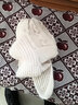 恒源祥（HYX）秋冬帽子女毛線帽秋冬帽子圍巾一體加絨加厚風(fēng)雪帽毛線編織保暖網(wǎng) 米色【加厚升級(jí)帶圍巾套】 均碼 曬單實(shí)拍圖