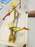 京霽 竹節人對戰玩具小學(xué)六年級手工DIY材料包雙人提線(xiàn)木偶對戰桌游 對戰桌1個(gè) 曬單實(shí)拍圖