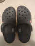 crocs卡駱馳洞洞鞋拖鞋男女同款卡駱班學(xué)生鞋輕便耐磨休閑鞋|11016 深藍(lán)-410 41 /42(260mm) 曬單實(shí)拍圖