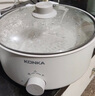 康佳（KONKA）電火鍋 家用電熱鍋炒煮煎燉蒸一體料理鍋大功率電煮鍋電炒鍋家用電熱鍋料理鍋多功能鍋電熱火鍋 不粘內膽 3.5L 曬單實(shí)拍圖