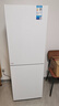 美的（Midea）180+L電冰箱雙門(mén)租房家用宿舍辦公室循環(huán)系統大容量小戶(hù)型迷你超薄一流節省定頻3級能效非風(fēng)冷變頻 【6檔電子調溫】181升高顏極地白 曬單實(shí)拍圖