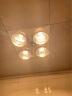 雷士（NVC）浴霸灯暖照明排气一体集成吊顶三合一取暖器卫生间浴室四灯暖 实拍图