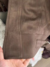 AAISUP美式復古麂皮絨短款外套女2025年春秋辣妹修身連帽開(kāi)衫毛領(lǐng)衛衣潮 棕色 L 曬單實(shí)拍圖