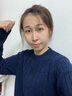 感針織開(kāi)衫短款女小個(gè)子正肩麻花刺繡學(xué)院風(fēng)毛衣外搭韓系上衣 藏青色 均碼 70-95斤 曬單實(shí)拍圖