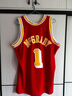 MITCHELL & NESSNBA官方系列 火箭/麥迪復古正版球衣04-05賽季SW籃球服正版球衣 麥迪04-05賽季火箭隊-紅色 均碼 XL 曬單實(shí)拍圖