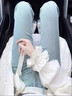 Khwfjas一線(xiàn)品牌牛仔褲女2025夏季薄款高腰顯瘦百搭直筒微喇褲子女 淺藍（九分） L 【體重:105-115斤】 曬單實(shí)拍圖