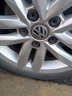 翎品適用于大眾polo輪轂蓋新老波羅勁情輪胎車(chē)標輪蓋中心車(chē)標志蓋子 5號：14-18年新款麻面5.6cm 曬單實(shí)拍圖