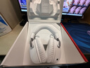 極度未知（HYPERX）Clould III S WIRELESS 颶風(fēng)3加強版無(wú)線(xiàn)游戲耳機 颶風(fēng)3S 冰霜白 頭戴式電競耳機 適配三角洲行動(dòng) 曬單實(shí)拍圖
