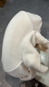 雪中飛2025新款男女同款搖粒絨外套秋裝上衣長(cháng)袖內膽薄外套秋衣休閑裝 米白|8011 L /165/88A 曬單實(shí)拍圖