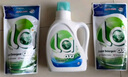 威露士la有氧洗衣液松木香4斤組合裝（瓶1L+補充袋裝500ml*2）除菌除螨 曬單實(shí)拍圖