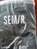 森馬（Semir）休閑褲男冬季情侶寬松直筒工裝褲磨毛抓絨多口袋時(shí)尚101724127202 曬單實(shí)拍圖