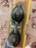 英發(fā)（YINGFA）泳鏡 高清防霧防水舒適訓(xùn)練平光大鏡框護(hù)目成人男女游泳眼鏡 灰色 曬單實(shí)拍圖