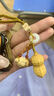 贏夫人（Mrs win）創(chuàng)意好事花生掛件黃楊木手機鏈鑰匙扣木質花生吊墜 鑰匙扣【花生約26*16mm】  A25-306 曬單實拍圖