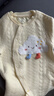 babylove嬰兒連體衣秋冬純棉可愛(ài)寶寶哈衣爬服新生兒夾棉保暖衣服秋冬裝 曬單實(shí)拍圖