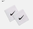 耐克勾勾護腕(1對)冬季實(shí)用柔軟NIKE SWOOSH CLASSIC II5301 101白/黑 均碼 曬單實(shí)拍圖