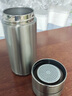 唐帕（TANGPA）高檔茶水分離泡茶杯316不銹鋼保溫杯簡約送禮定制刻字便攜水杯子 鋼本色 300ml 曬單實(shí)拍圖