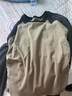 獨束大碼女裝新復古回潮百搭顯瘦T恤2024秋季新款圓領(lǐng)長(cháng)袖上衣 黑綠色 3XL (尺碼：5) 曬單實(shí)拍圖
