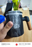 京東京造茶杯便攜式黑陶茶泡茶壺茶杯功夫茶具辦公杯隨身茶壺容量400ml 曬單實(shí)拍圖