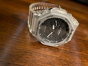 卡西歐（CASIO） G-SHOCK冰電之韌系列半透明熒光色防水防震時尚運(yùn)動男表 透明農(nóng)家橡樹GA-2100SKE-7A 曬單實(shí)拍圖