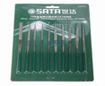 世達（SATA）03810 10件套金剛石整形銼3x140MM 曬單實拍圖