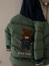 歌瑞家（greatfamily）兒童羽絨服秋冬季男童裝中長款羽絨服防風(fēng)保暖上裝樂友 綠色 90 【2-3歲】 曬單實(shí)拍圖