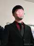 啄木鳥長袖襯衫男士裝免燙抗皺商務(wù)休閑黑白色短袖職業(yè)正裝襯衣上衣服 酒紅色（長） XL 曬單實(shí)拍圖