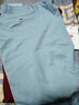 純棉秋裝長(cháng)袖t恤女寬松顯瘦洋氣純色大碼韓版2024新款上衣服 XJFS 藍色 3XL 曬單實(shí)拍圖