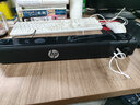 惠普（HP） WS10電腦音響帶麥克風(fēng)臺式家用桌面多媒體音箱低音炮USB網(wǎng)課播放器帶麥克風(fēng)筆記本臺式通用小音響 WS10PRO 雙3.5+單U供電 帶麥克風(fēng) 曬單實(shí)拍圖