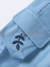 巴拉巴拉兒童衣服男童春秋套裝背帶褲兩件套時尚洋氣 白藍(lán)色調(diào) 73cm 曬單實拍圖