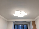 雷士（NVC）奶油風(fēng)吸頂燈簡(jiǎn)約客廳燈全屋套餐燈具護(hù)眼母嬰光臥室燈兒童燈 薦【奶油風(fēng)】三室兩廳搭餐廳燈 曬單實(shí)拍圖