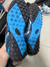 青訓兒童足球鞋碎釘TF男女童魔術(shù)貼免系帶足球運動(dòng)鞋訓練比賽小孩子 藍色碎釘MZ189 35 送足球襪 曬單實(shí)拍圖