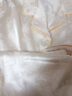 莫代爾冰絲睡衣女士夏季薄款短袖長(zhǎng)褲加大碼200斤家居服感套裝 YM-22024#提花開(kāi)衫-宮廷金 3XL (建議150-165斤) 曬單實(shí)拍圖