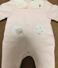 巴拉巴拉童裝新生兒連體衣寶寶衣服嬰兒哈衣爬服夾棉時(shí)尚男童女童嬰童衣服 夢(mèng)幻粉60344 90cm 曬單實(shí)拍圖