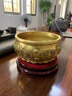 莫尼森（MOREISAN）銅聚寶盆擺件工藝品擺放客廳辦公室裝飾品擺件送朋友開業(yè)禮品 三號直徑28厘米實(shí)心 曬單實(shí)拍圖