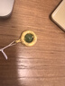 周六福（ZLF）金鑲玉吊墜女3D黃金足金和田碧玉鳳凰禮物 吊墜(不含鏈) 曬單實(shí)拍圖
